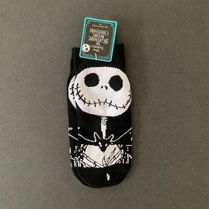 Nightmare Before Christmas - No Show Sock, Black, Women's Size 4-10